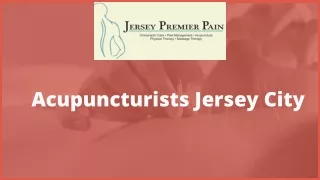 Acupuncturists Jersey City