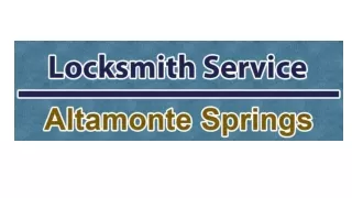 Locksmith Service Altamonte Springs