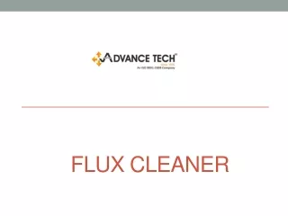 flux cleaner