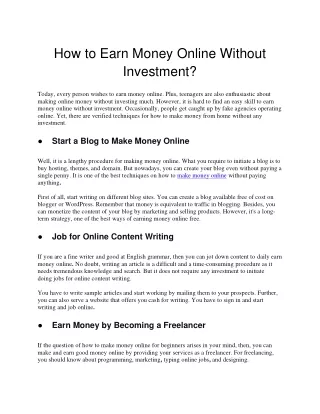 Freelance Data Entry Jobs from Home Without Investment