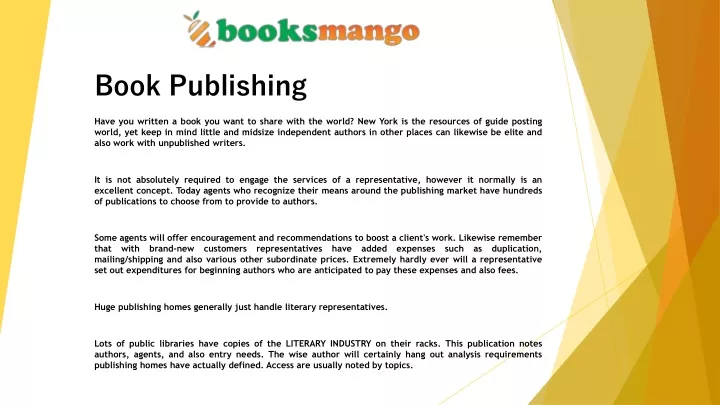 book publishing