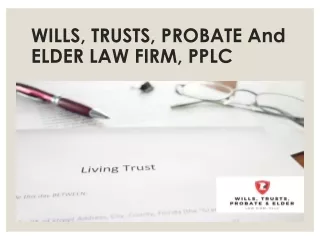 wills trusts probate and elder law firm pplc