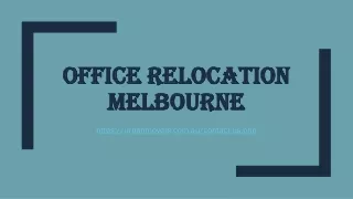 office relocation melbourne