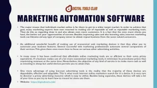 marketing automation software
