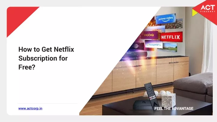 how to get netflix subscription for free