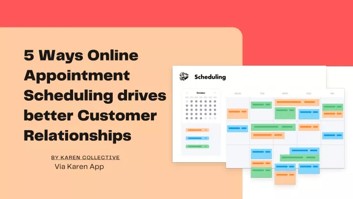 5 ways online appointment scheduling drives