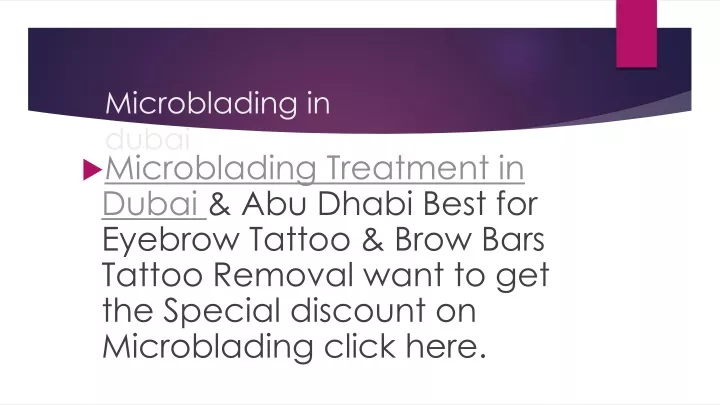 microblading in dubai