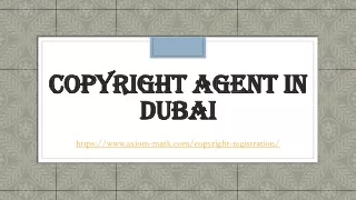 copyright agent in dubai