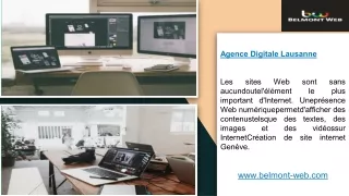 Agence Digitale Lausanne