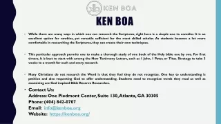 ken boa