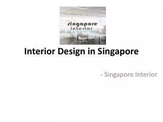 interior design in singapore