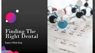 Finding The Right Dental Expert Made Easy