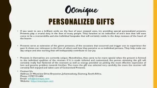 personalized gifts