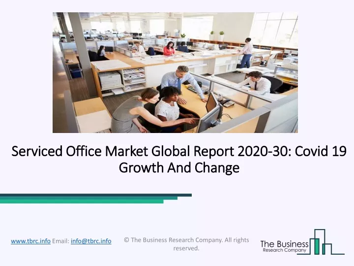 serviced office market global report 2020 30 covid 19 growth and change