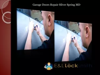 Garage Doors Repair Silver Spring MD