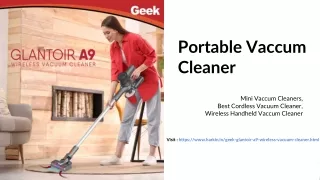 Portable Vacuum Cleaner | Buy Online At Harkin