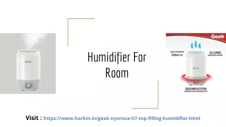 Humidifier For Room | Buy Online At Harkin