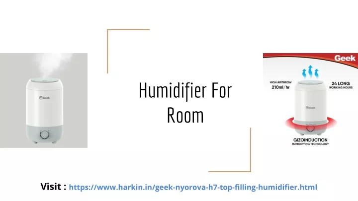 humidifier for room