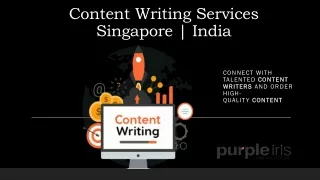 Article & Blog Writing Services India | Singapore