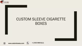 custom sleeve cigarette boxes