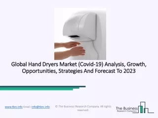 global hand dryers market global hand dryers