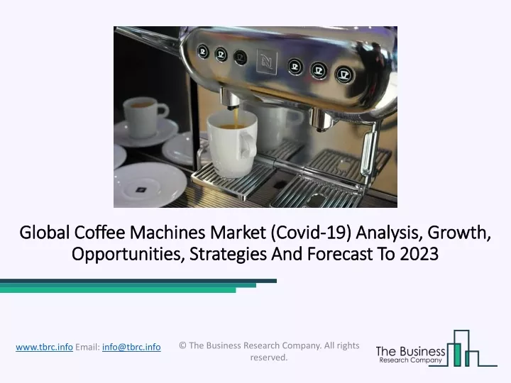 global global coffee machines market coffee