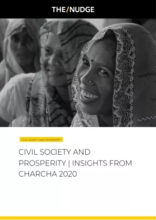 Civil Society and Prosperity | Insights from Charcha 2020