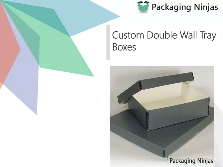 custom double wall tray boxes