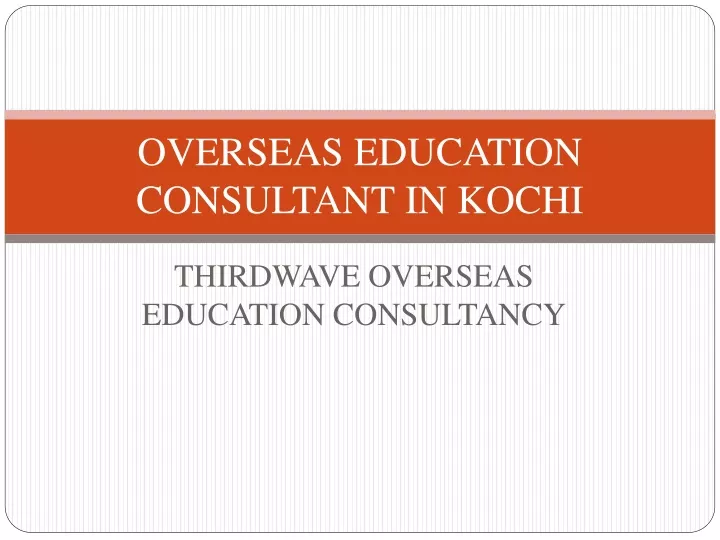 overseas education consultant in kochi