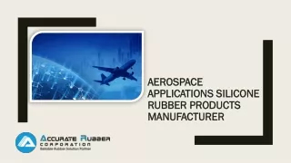 Silicone Tubing for Aerospace by Accurate Rubber Corp