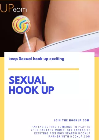Sexual hook up