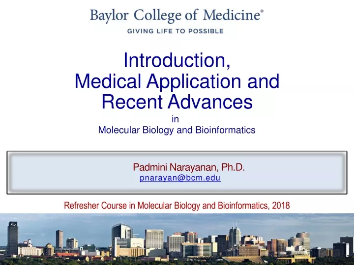 introduction medical application and recent
