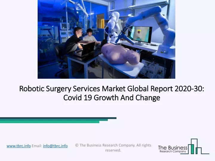 robotic surgery services market global report