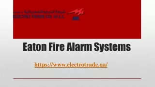 eaton fire alarm s ystems