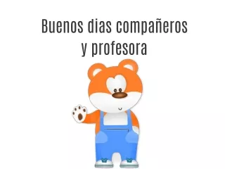 Buenos Dias profesoras