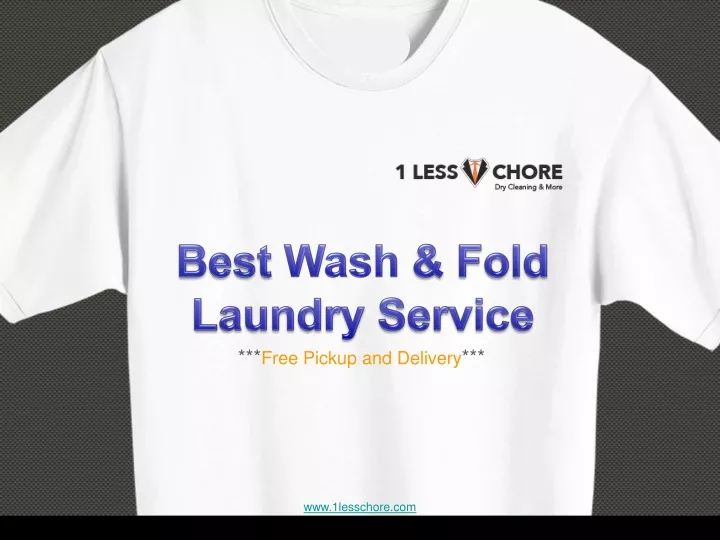 best wash fold laundry service