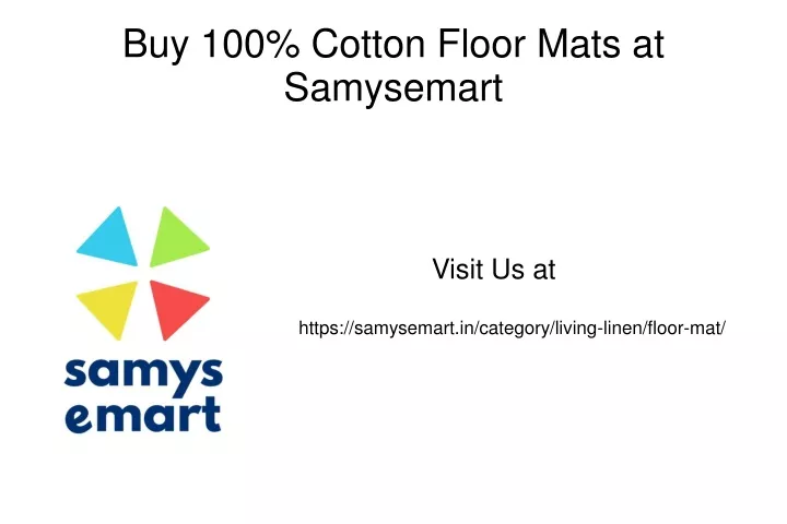 visit us at https samysemart in category living linen floor mat