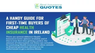 A handy guide for first-time buyers of cheap health insurance in Ireland