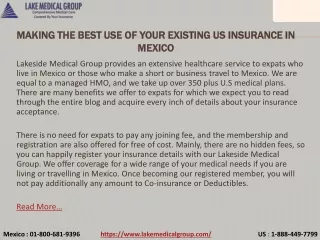 making the best use of your existing us insurance