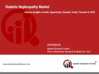 Technological Advancements in Diagnostic Imaging is Driving the Diabetic Nephropathy Market | Forecast to 2023