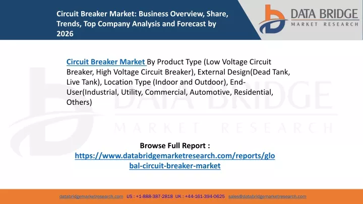 circuit breaker market business overview share