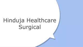 hinduja healthcare surgical