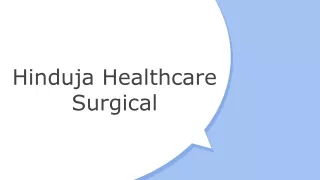 hinduja healthcare surgical