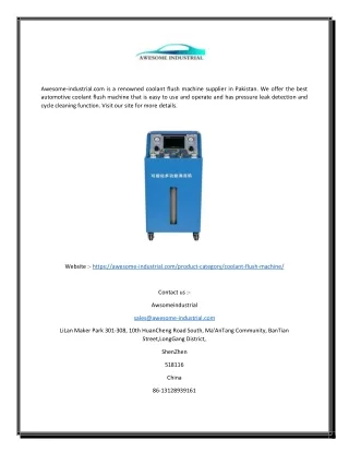 awesome industrial com is a renowned coolant