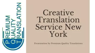 Creative Translations Services Agency