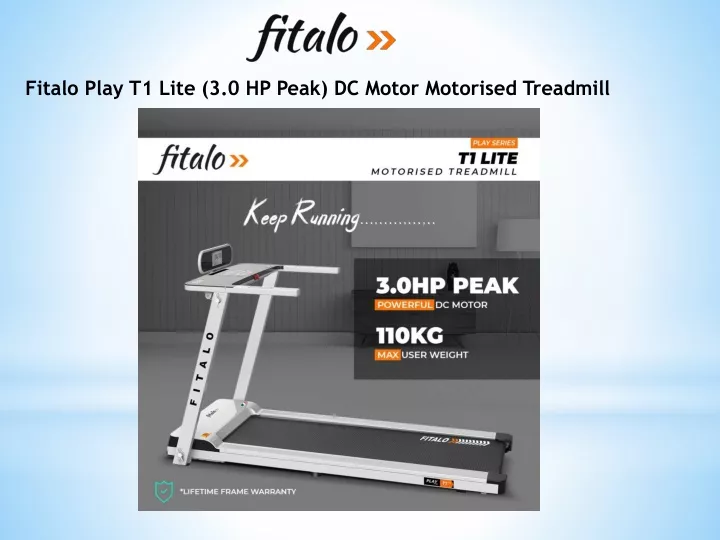 fitalo play t1 lite 3 0 hp peak dc motor