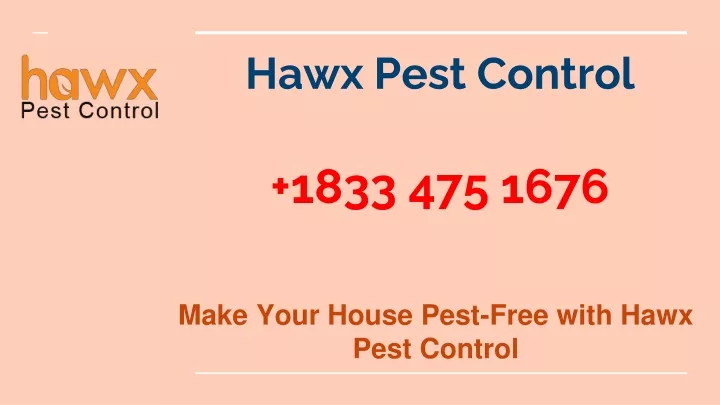hawx pest control
