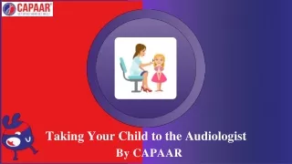 taking your child to the audiologist