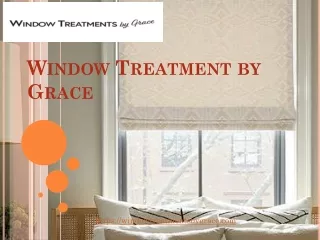 Window Treatments by Grace