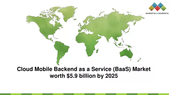 cloud mobile backend as a service baas market